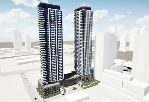 Rendering of 216 and 220 Doughton Road